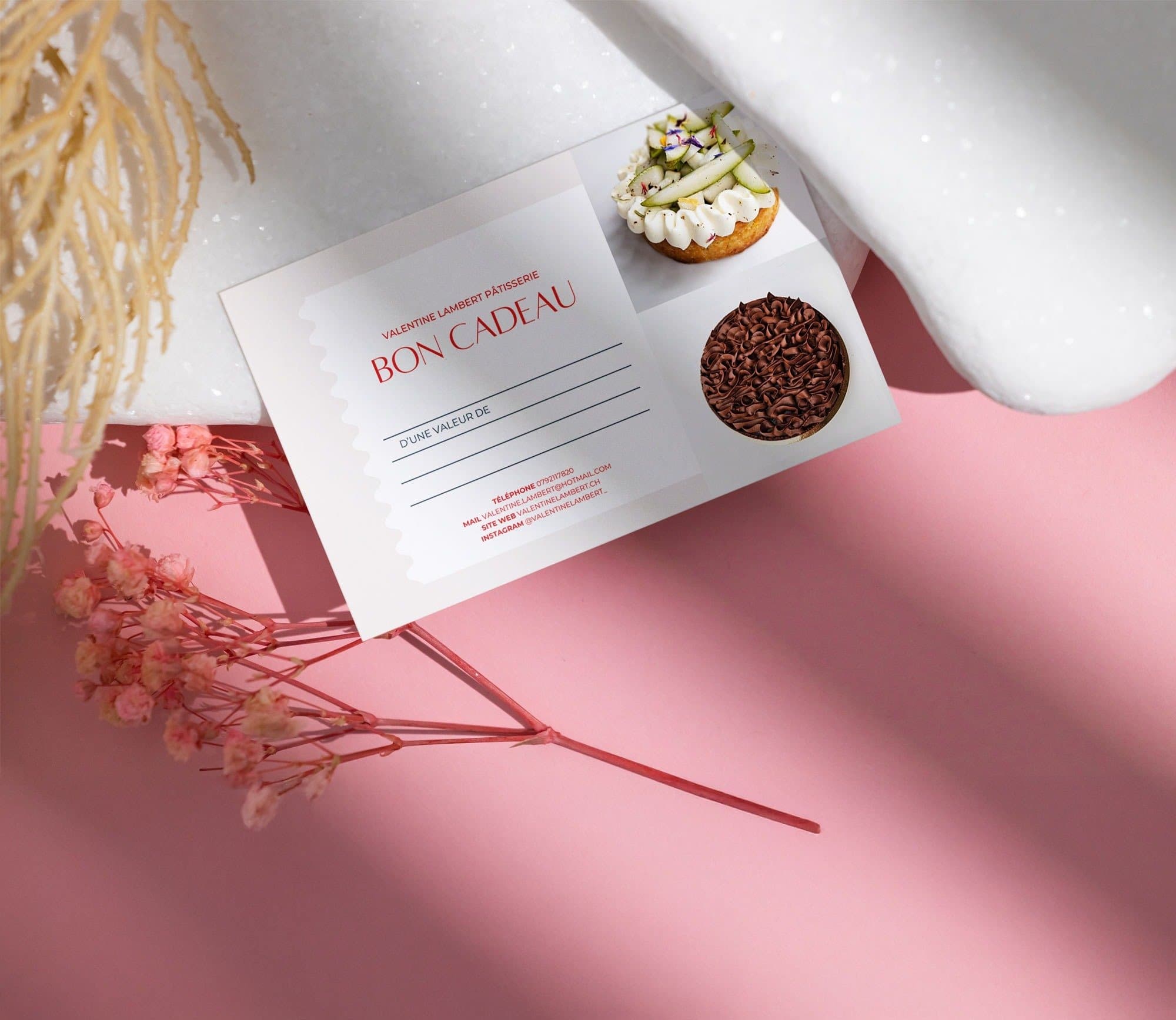 Bon cadeau Valentine Lambert Pâtisserie